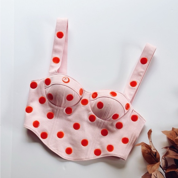 Area polkadot top - Picture 1 of 7